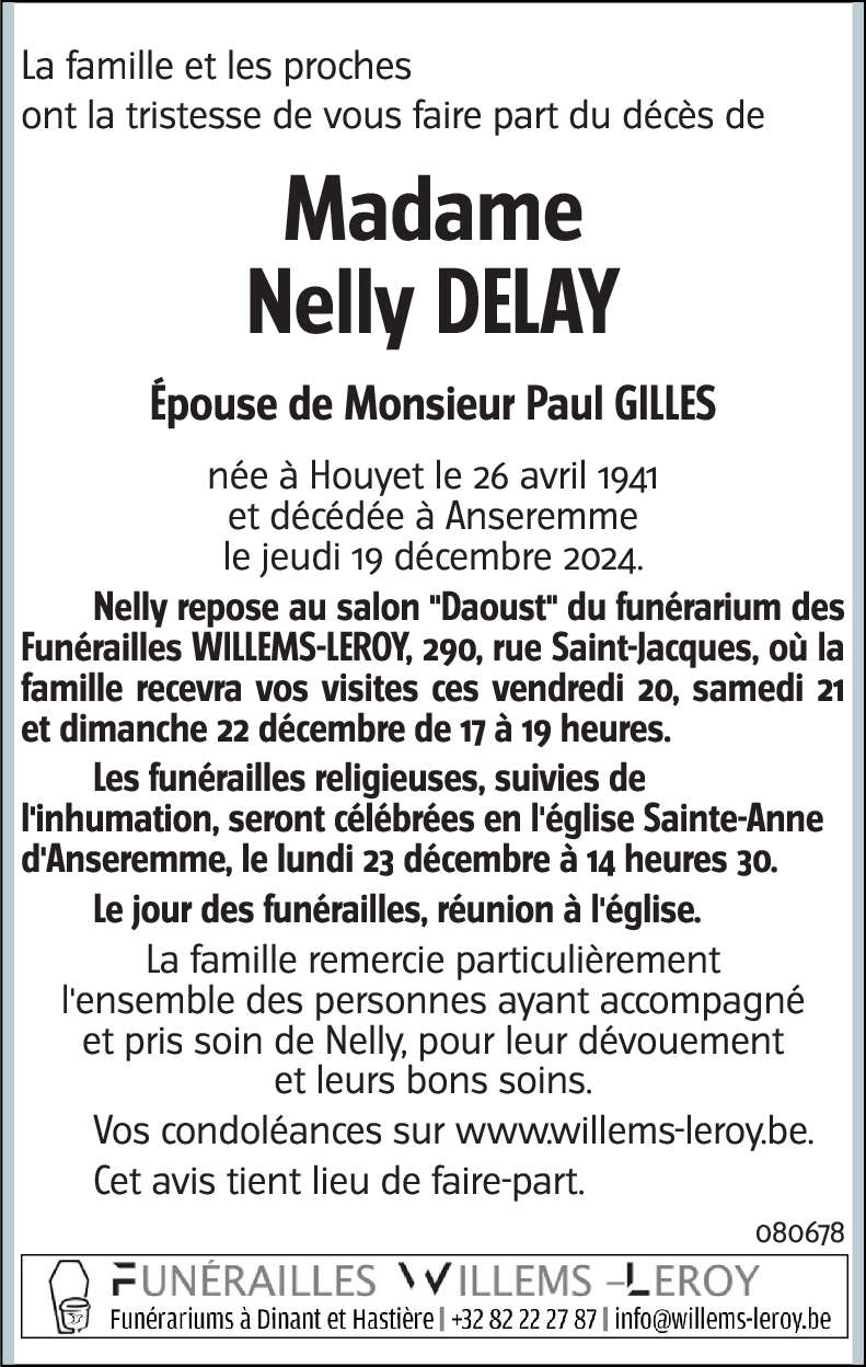 Nelly DELAY