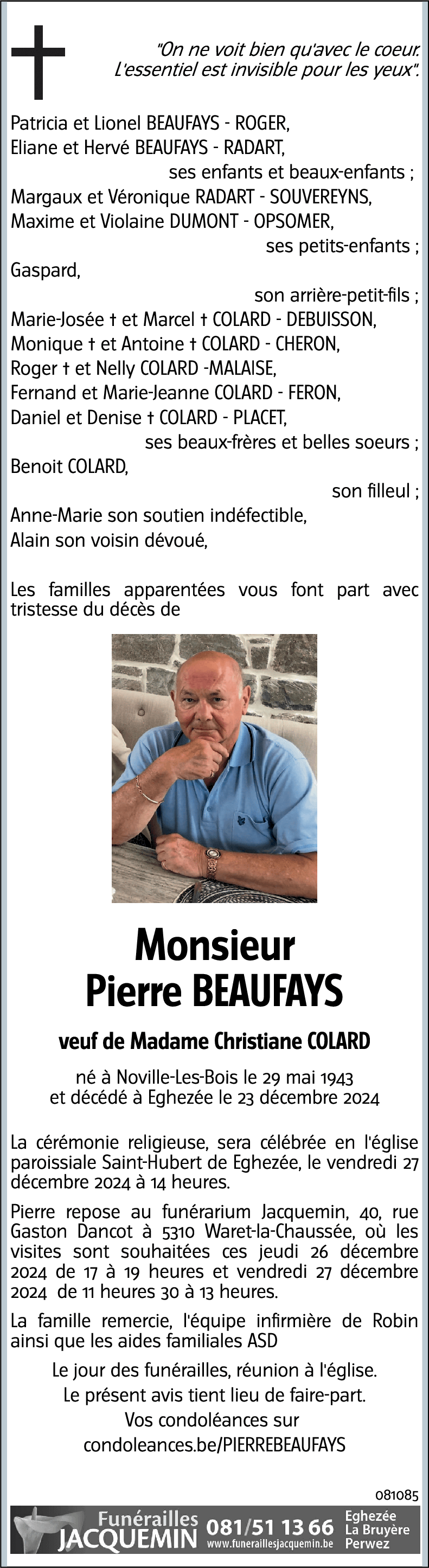 Pierre BEAUFAYS