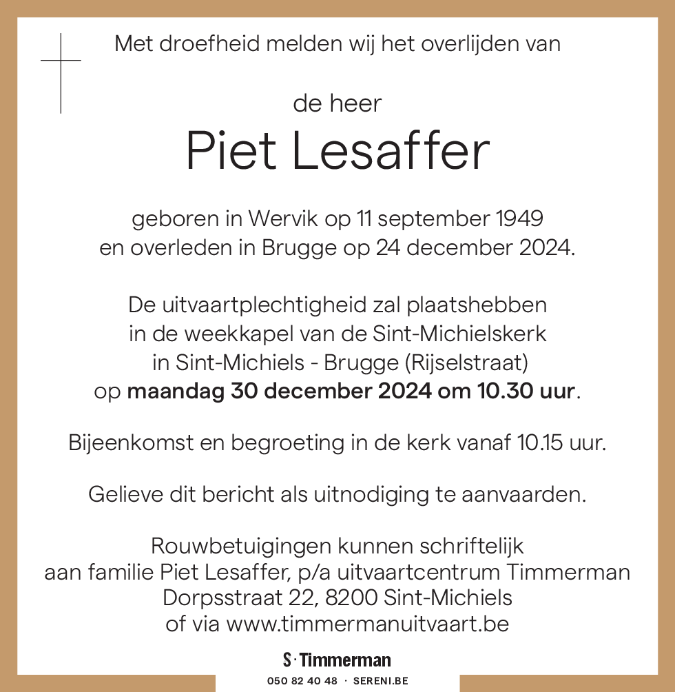 Piet Lesaffer