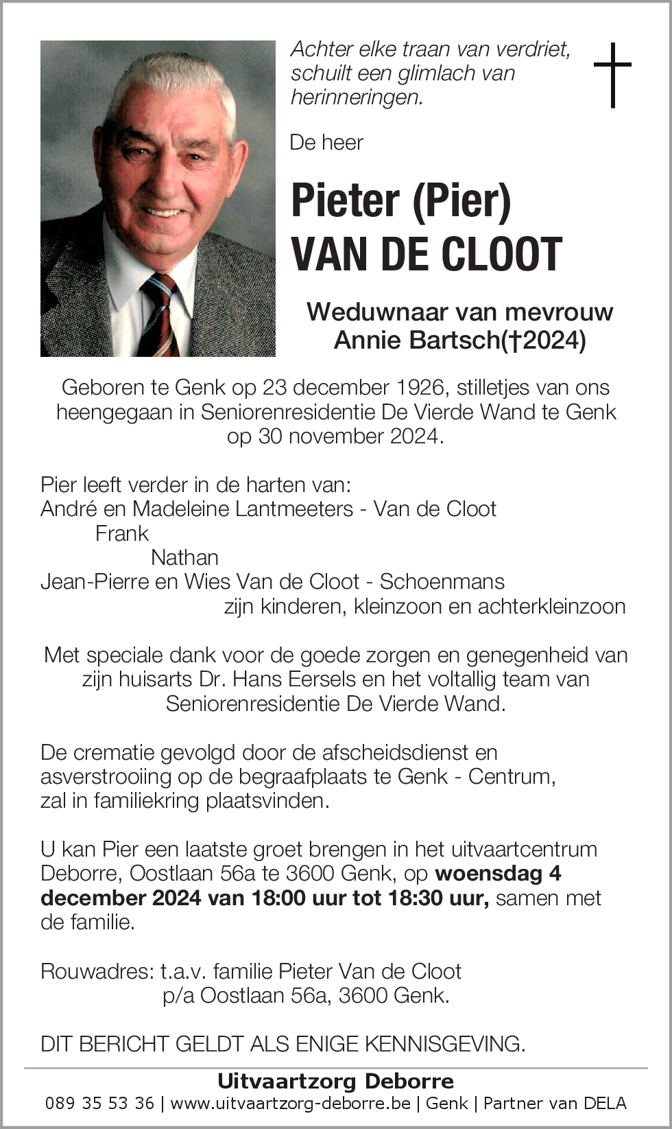 Pieter Van de Cloot