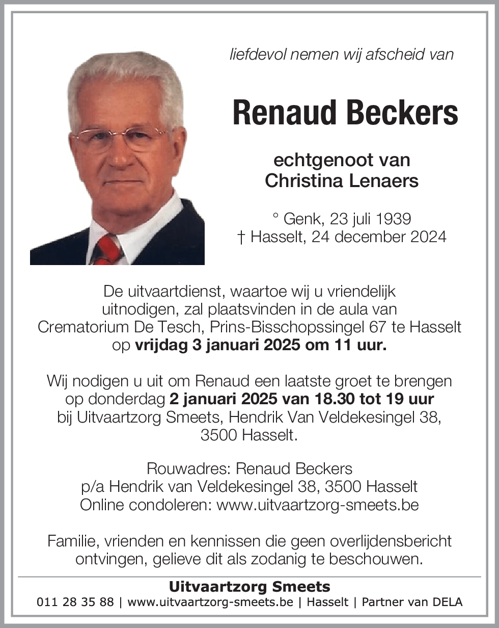 Renaud Beckers