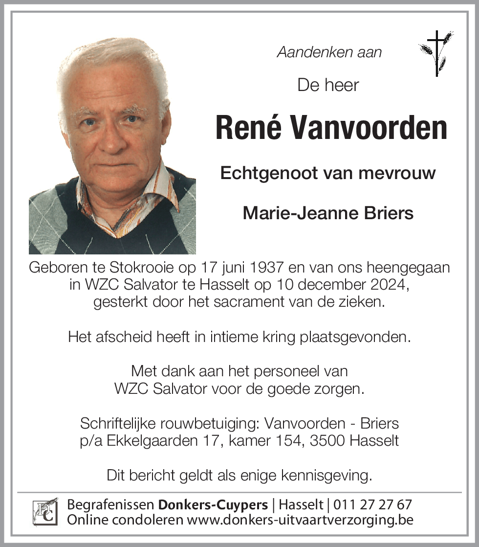 René Vanvoorden