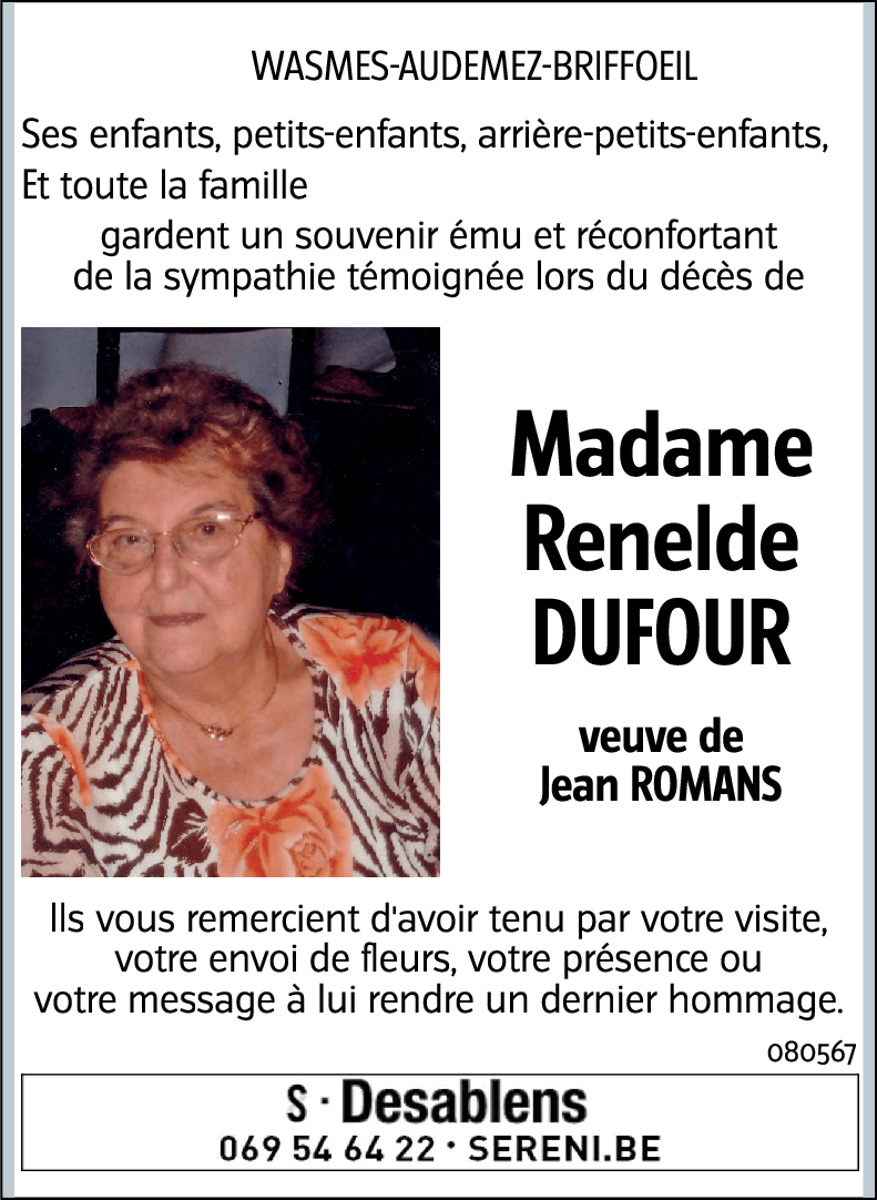 Renelde DUFOUR