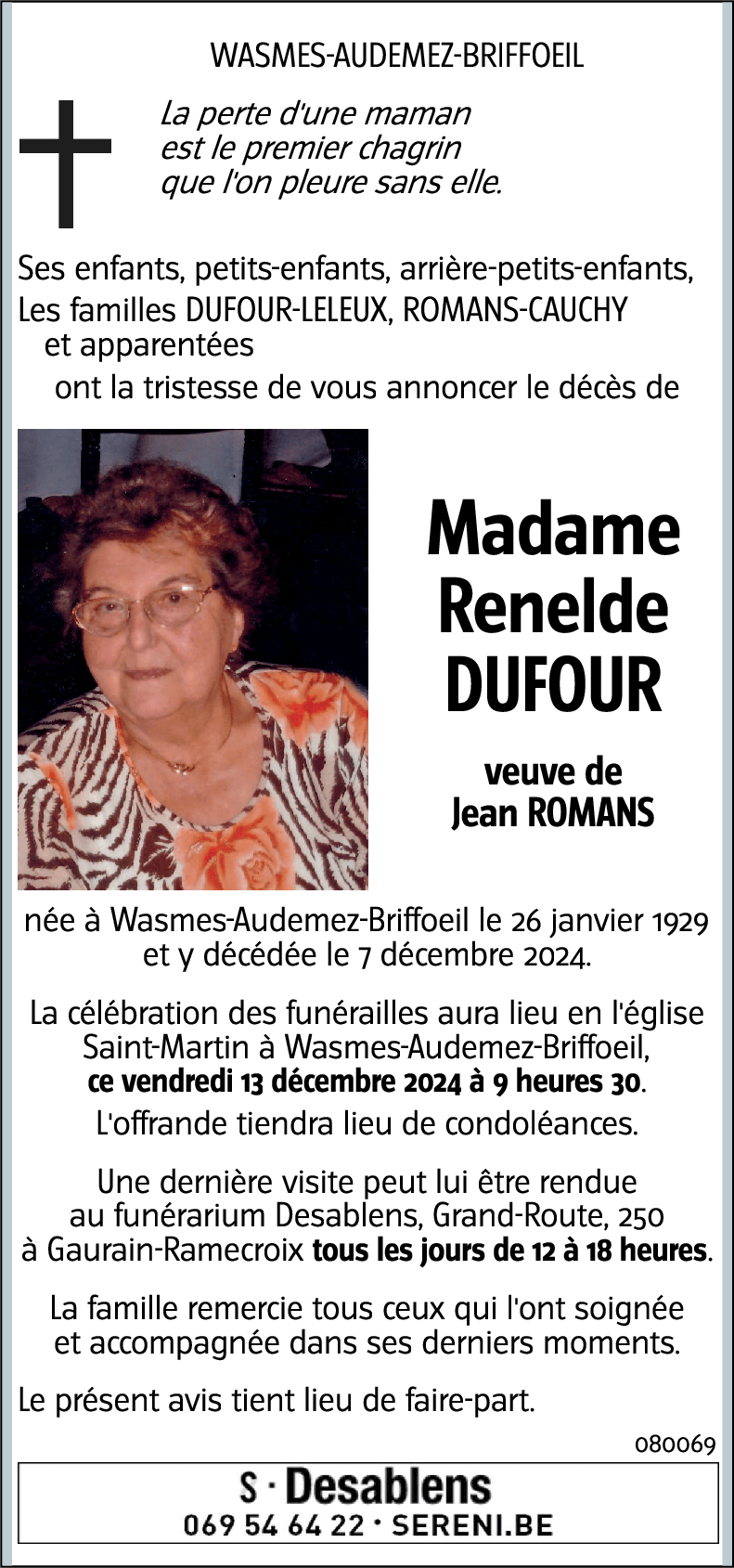 Renelde DUFOUR