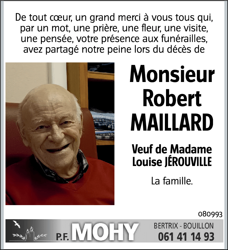 Robert MAILLARD