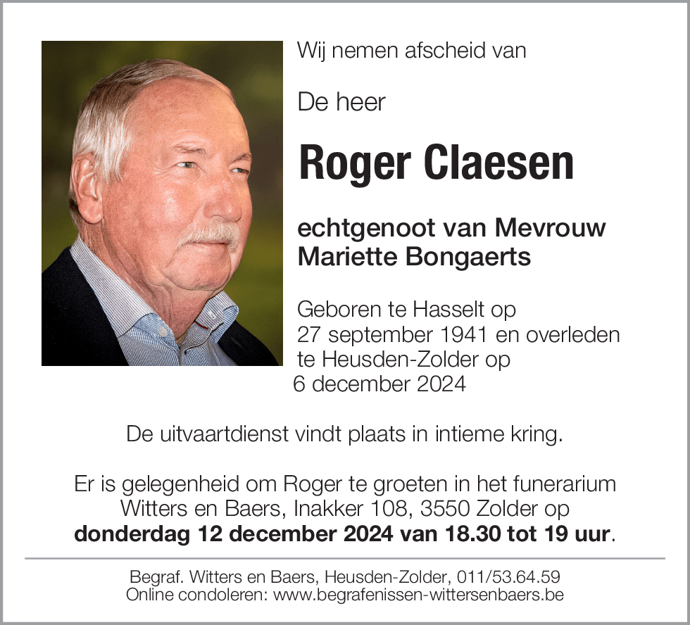 Roger Claesen