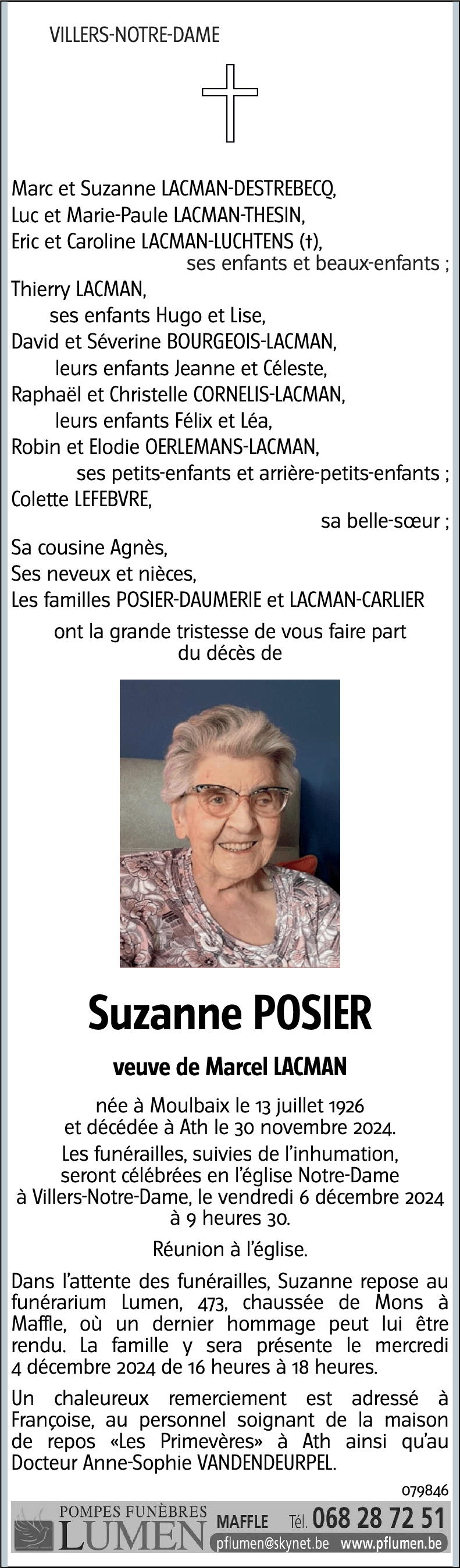 Suzanne POSIER