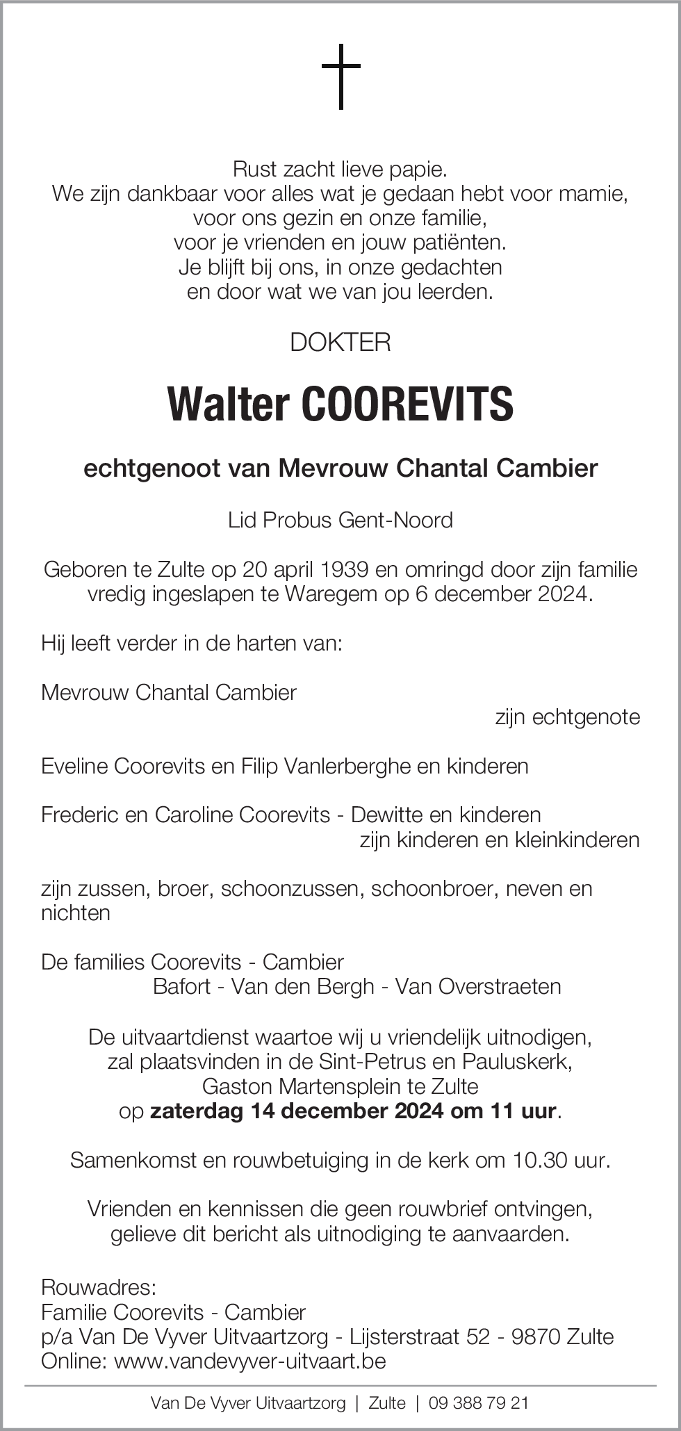 Walter Coorevits