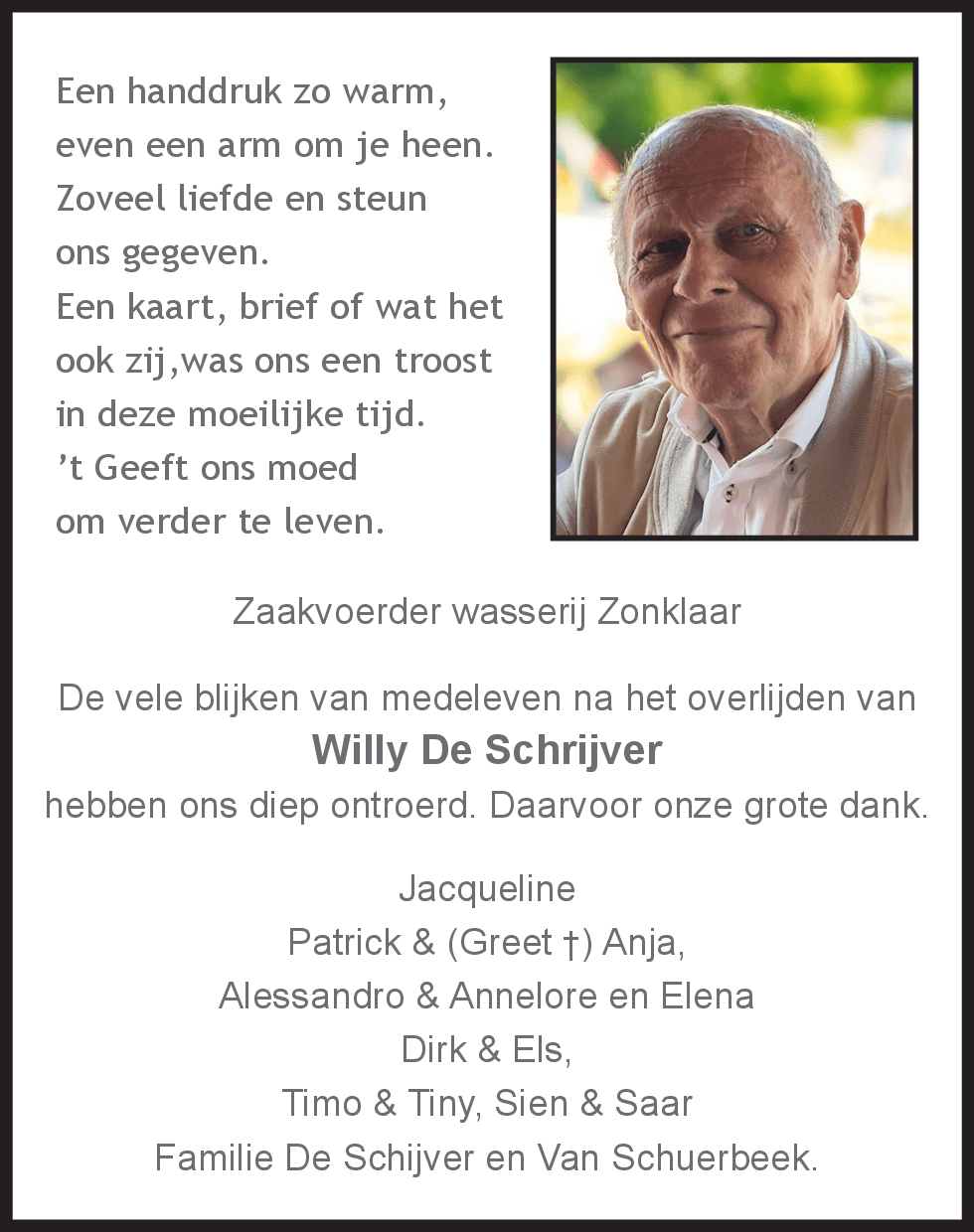 Willy De Schrijver