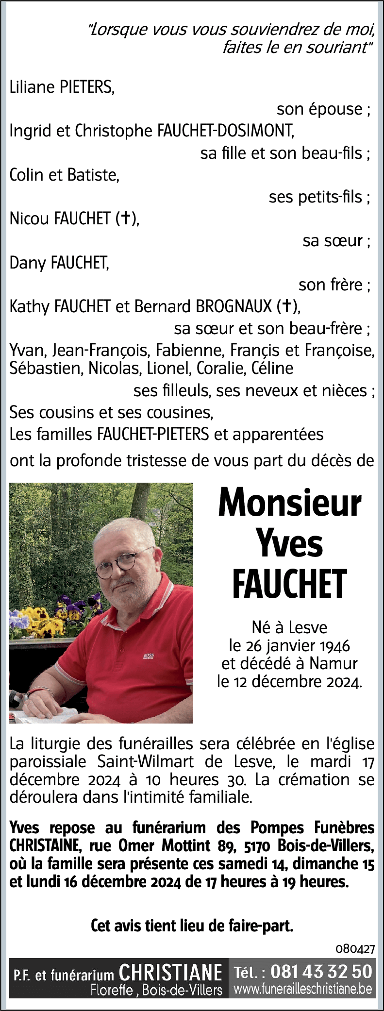 yves FAUCHET