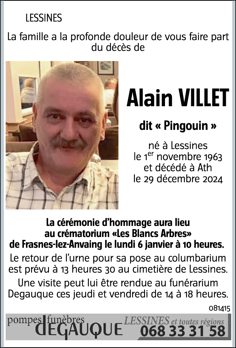 Alain VILLET