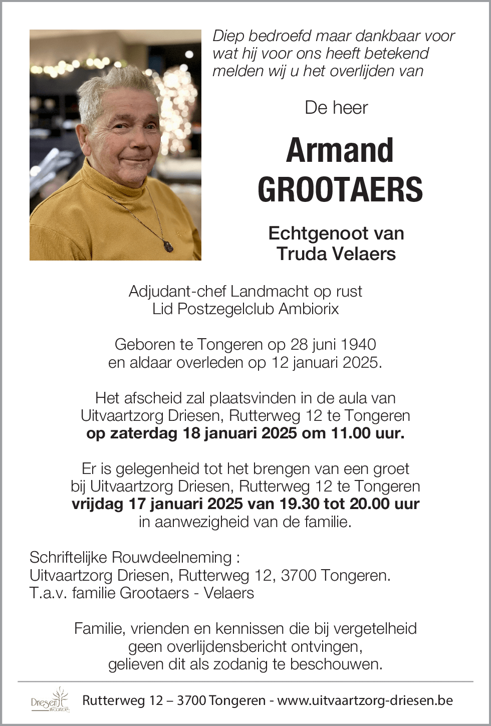Armand Grootaers