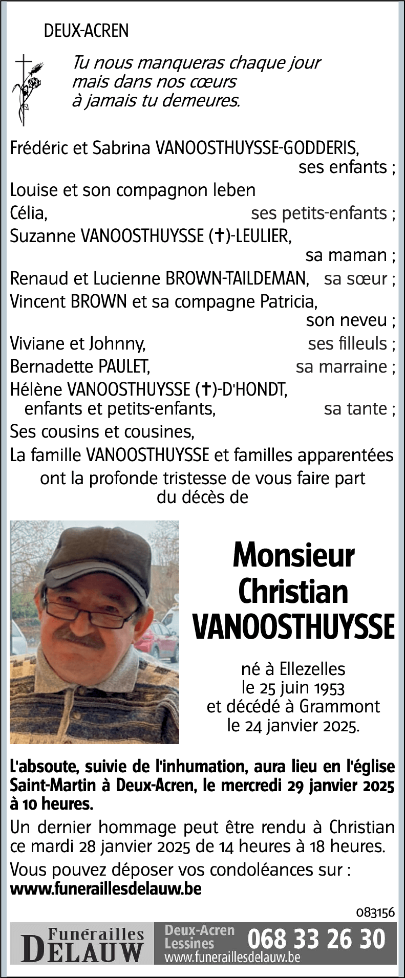 Christian VANOOSTHUYSSE