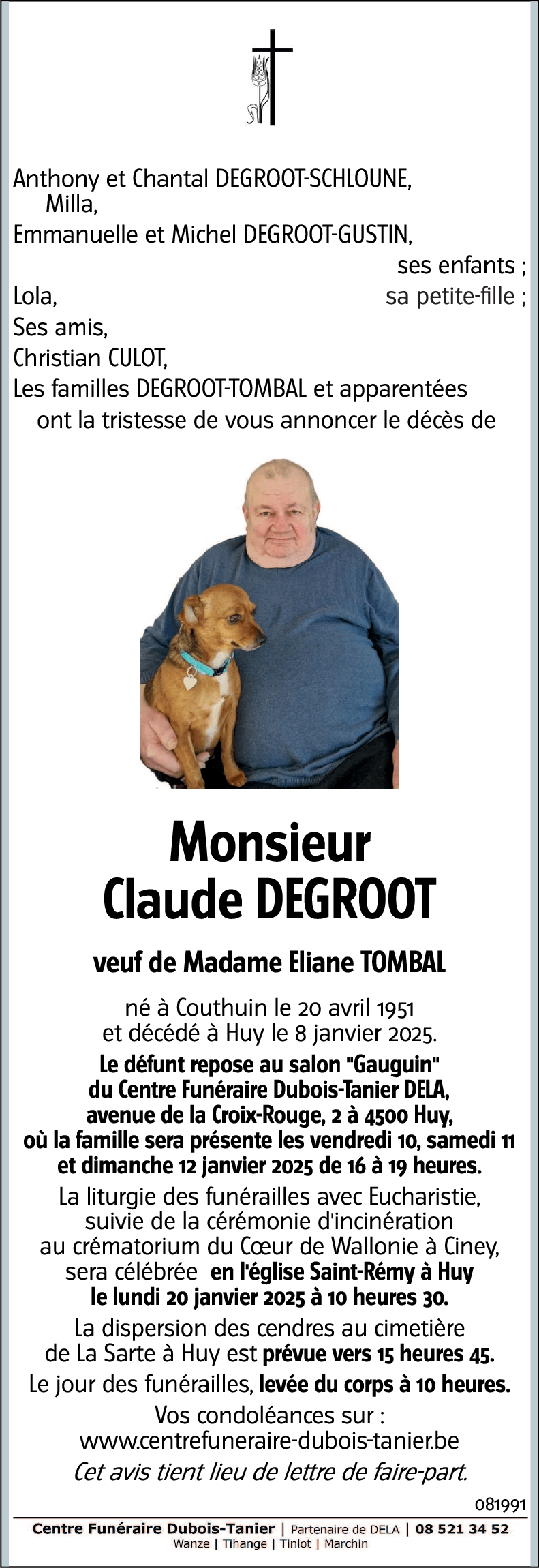 Claude DEGROOT