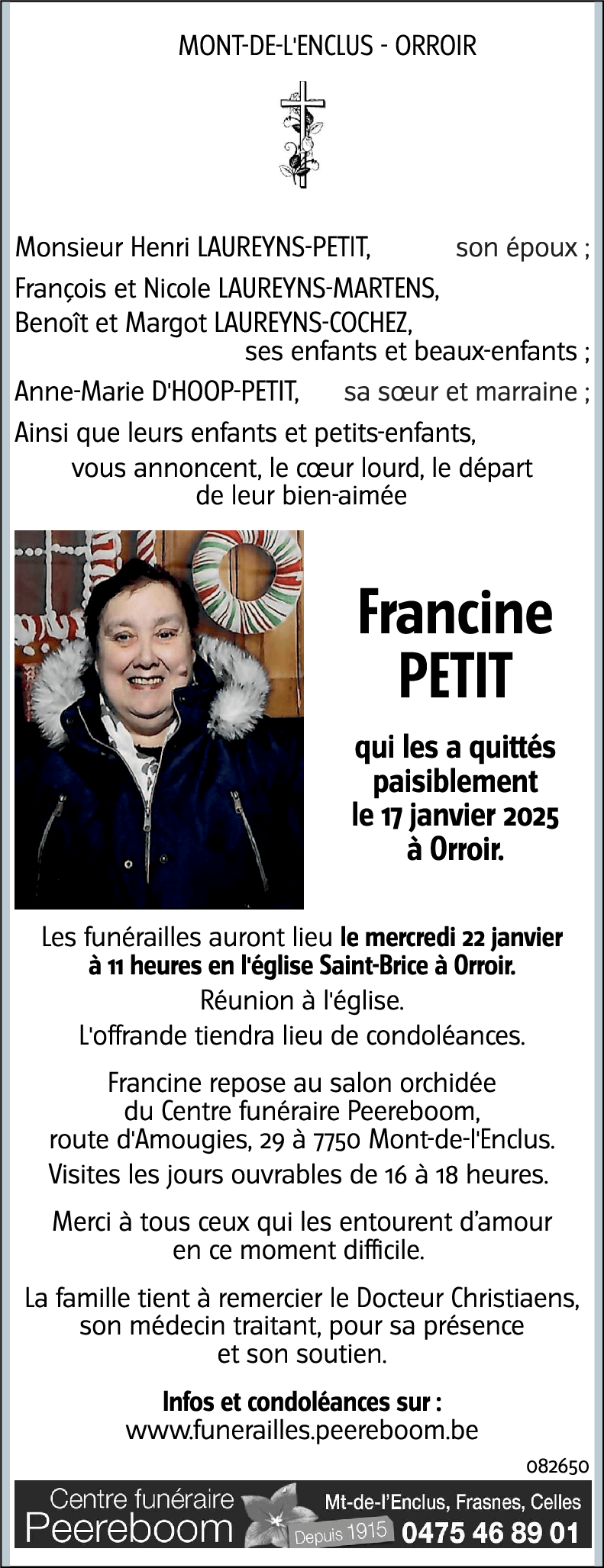 Francine PETIT