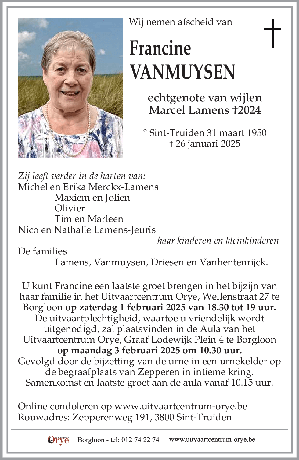Francine Vanmuysen