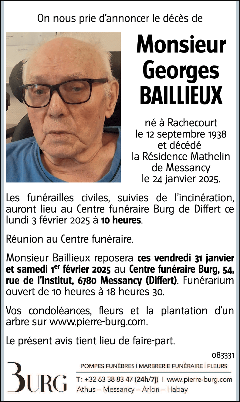 Georges BAILLIEUX