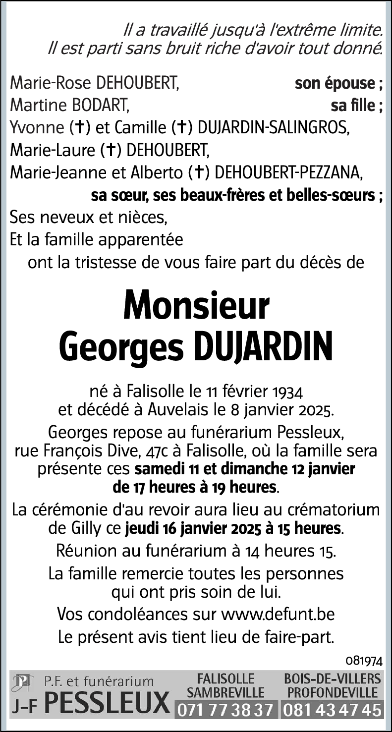 Georges DUJARDIN