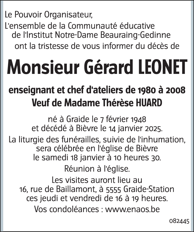 Gérard Léonet