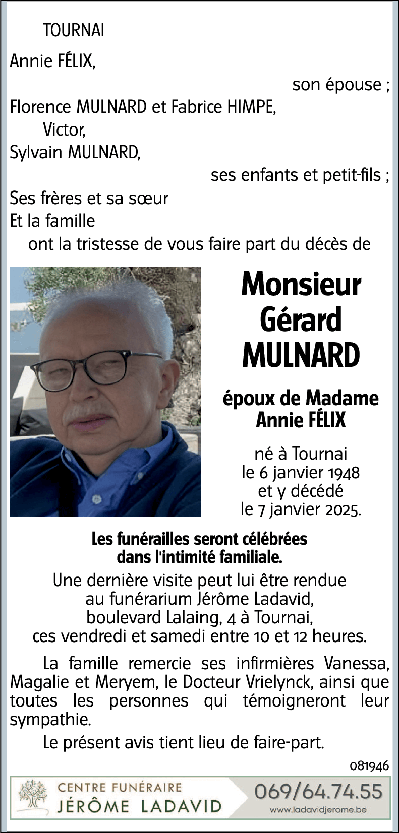 Gérard MULNARD