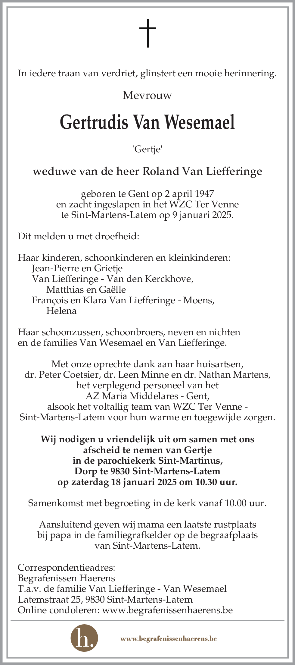 Gertrudis Van Wesemael