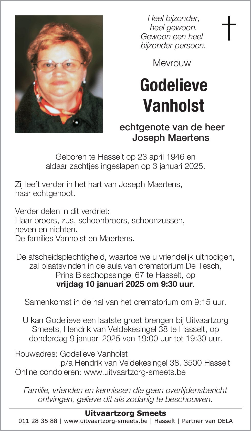 Godelieve Vanholst