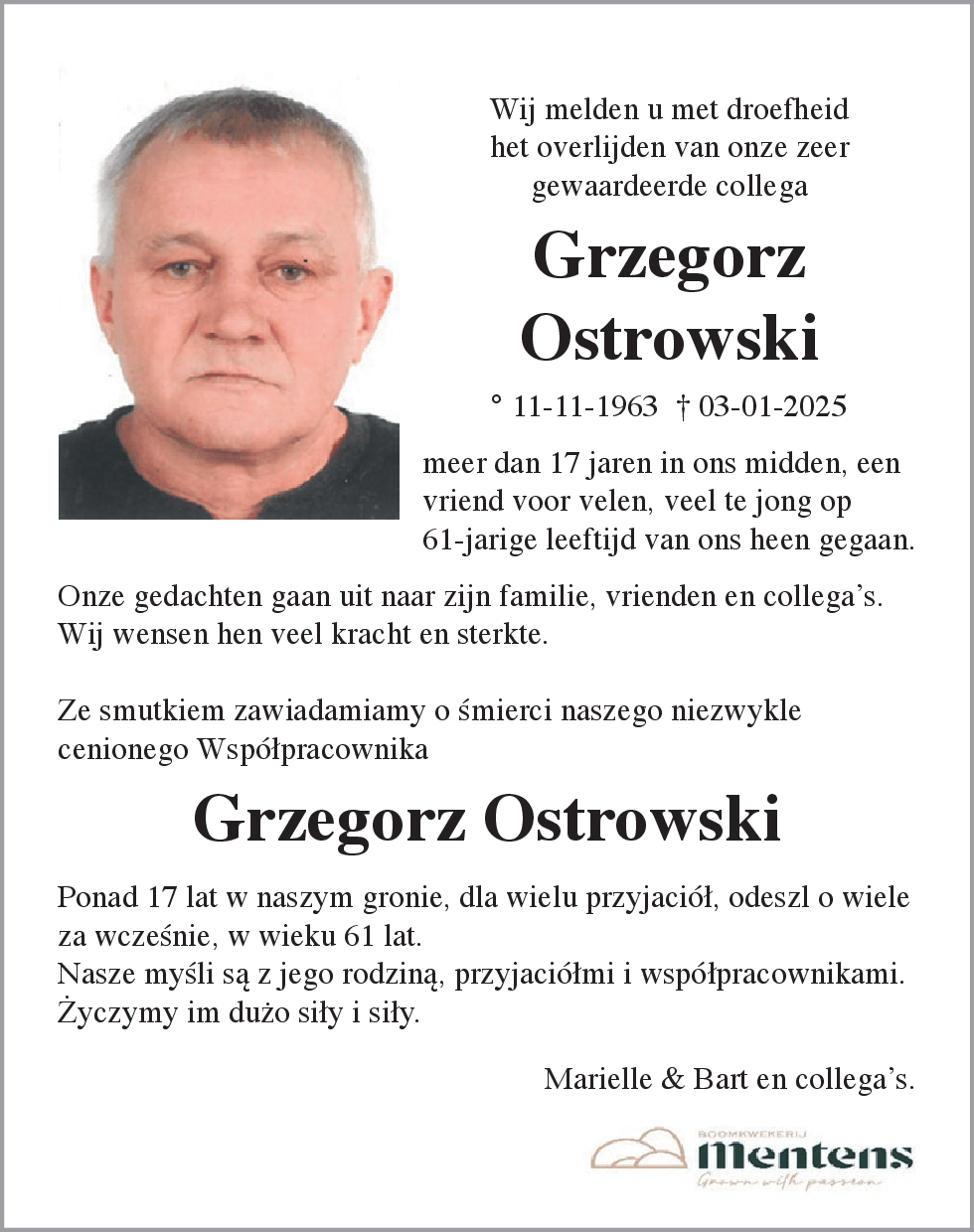 Grzegorz Ostrowski