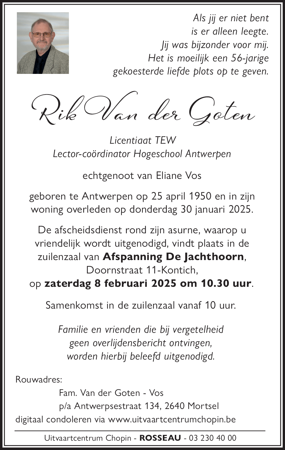 Hendrik Van der Goten