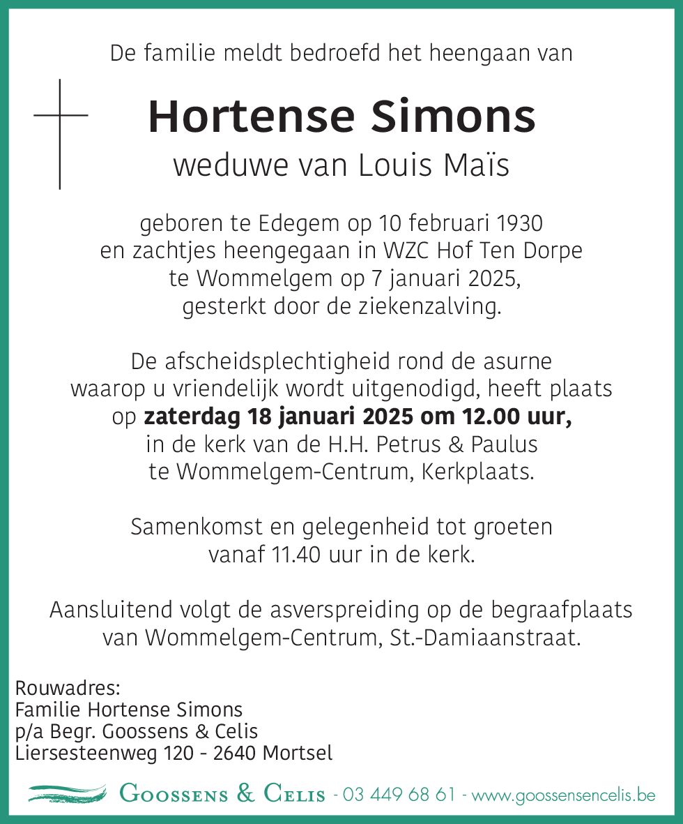 Hortense Simons