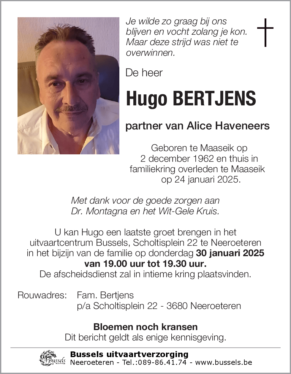 Hugo BERTJENS