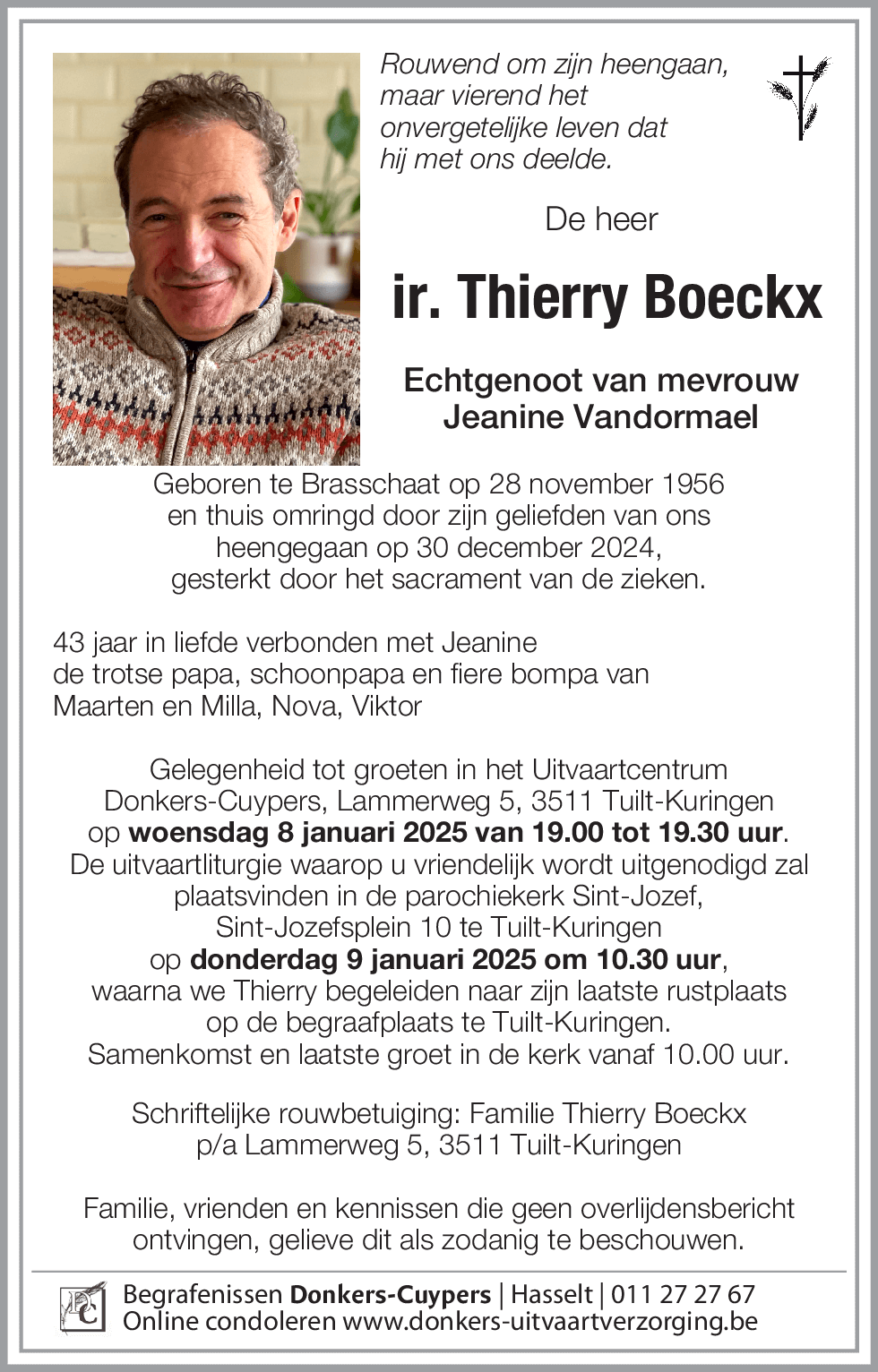 ir. Thierry Boeckx