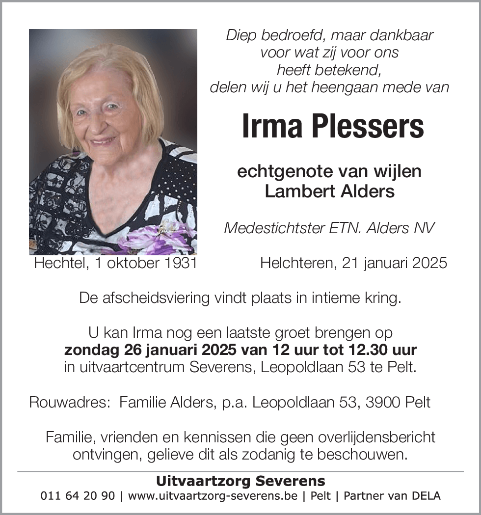 Irma Plessers