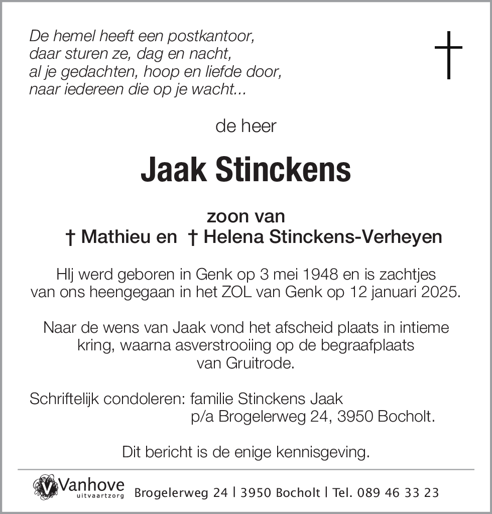 Jaak Stinckens