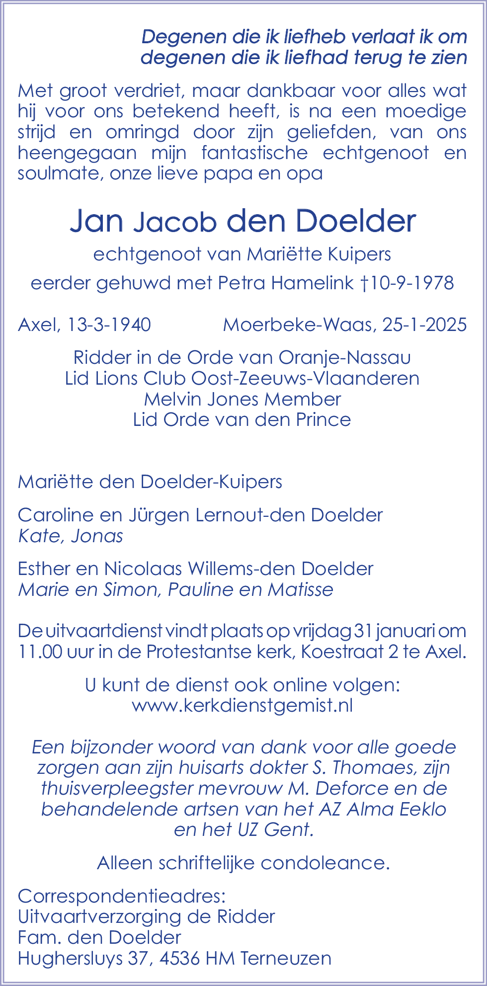 Jan Jacob den Doelder