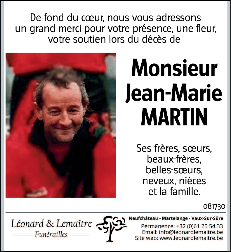Jean-Marie MARTIN