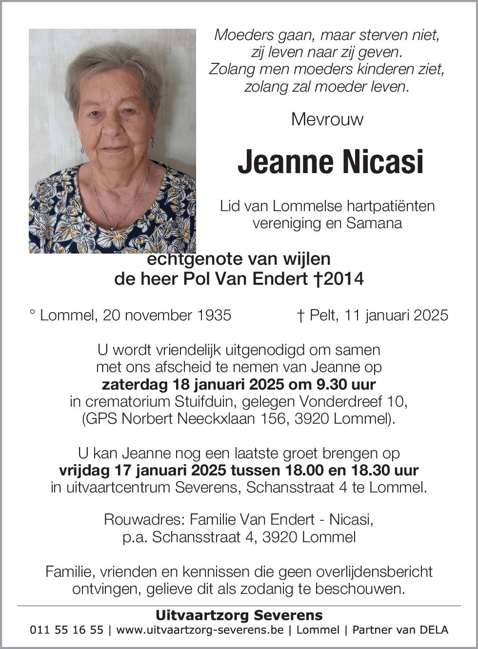 Jeanne Nicasi
