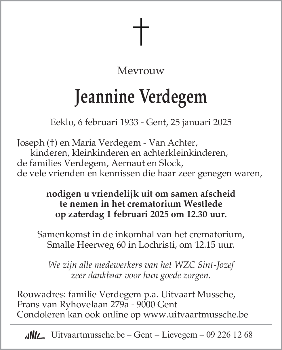 Jeannine Verdegem
