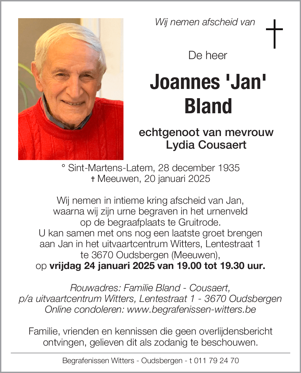Joannes Bland