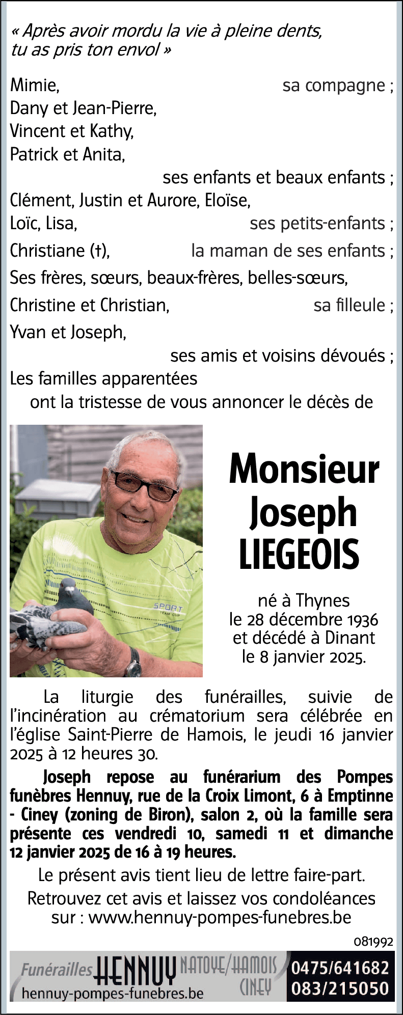Joseph LIEGEOIS