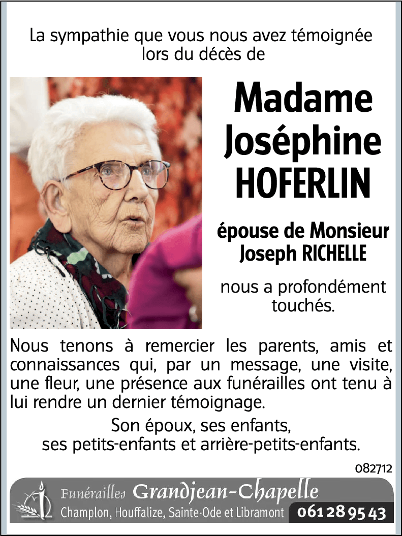 Joséphine HOFERLIN