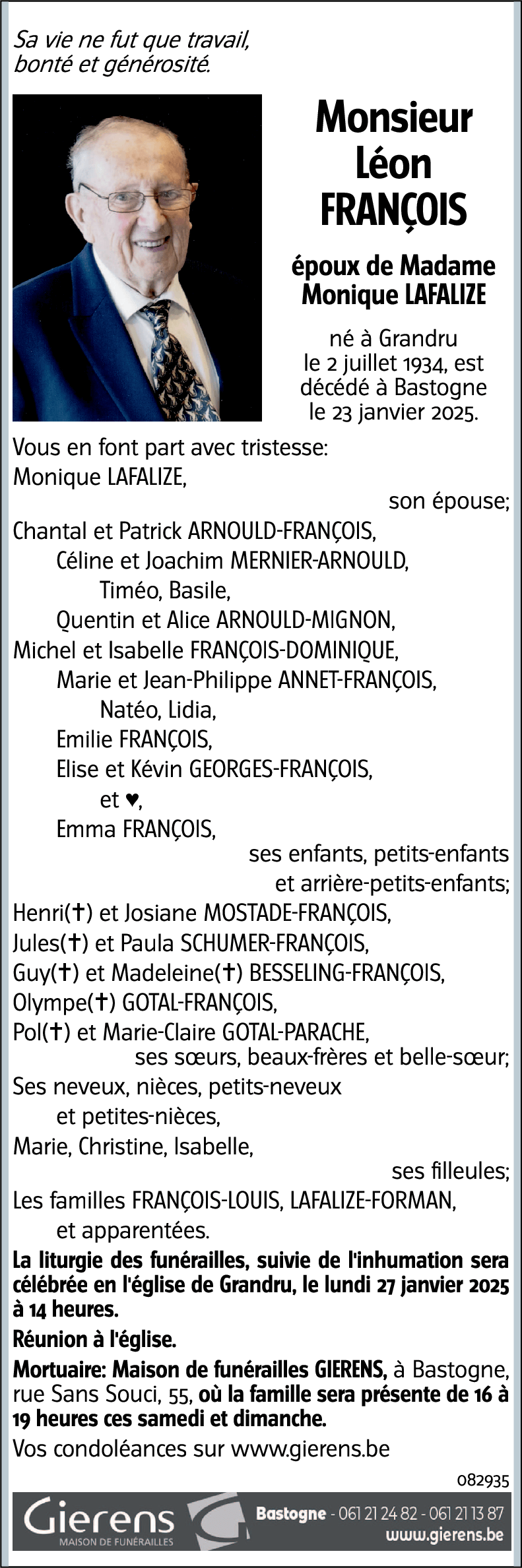 Léon FRANçOIS