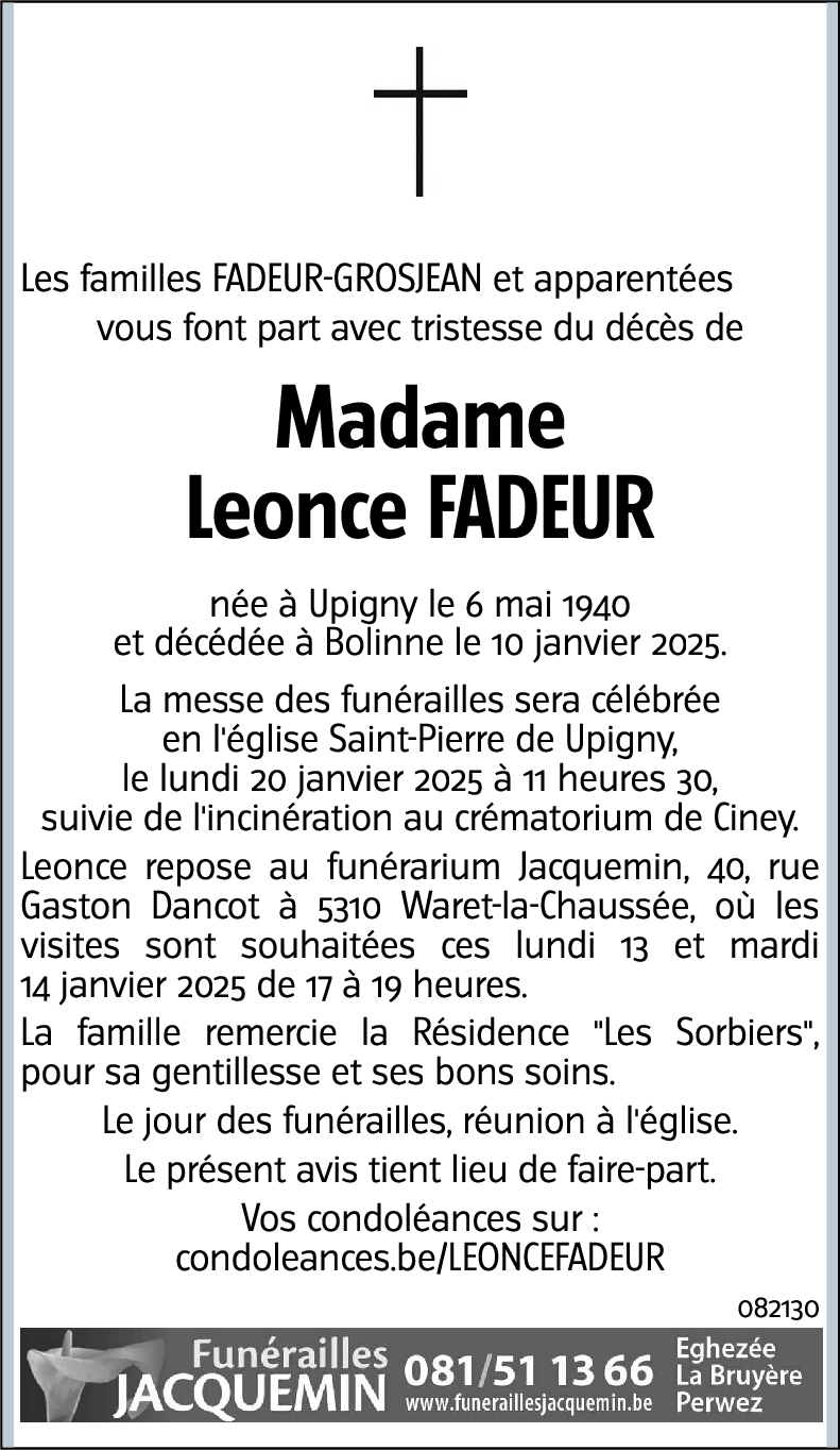 Leonce Fadeur