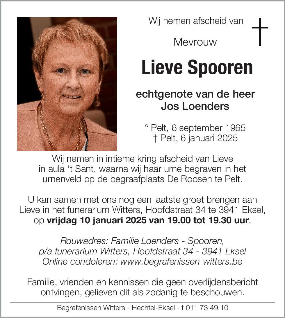 Lieve Spooren