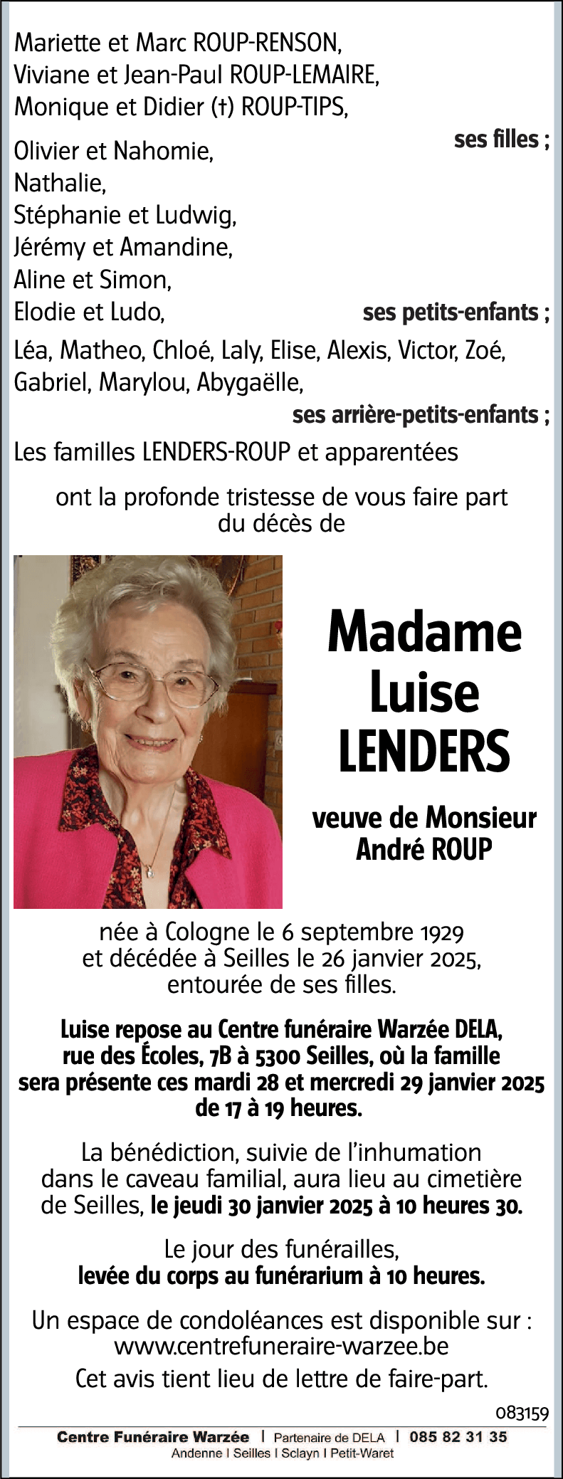 Luise LENDERS