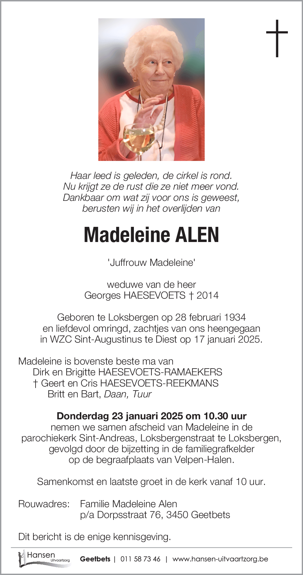 Madeleine ALEN