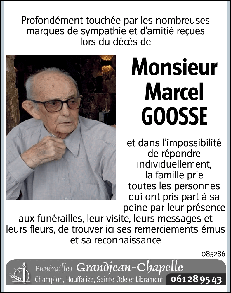 Marcel GOOSSE