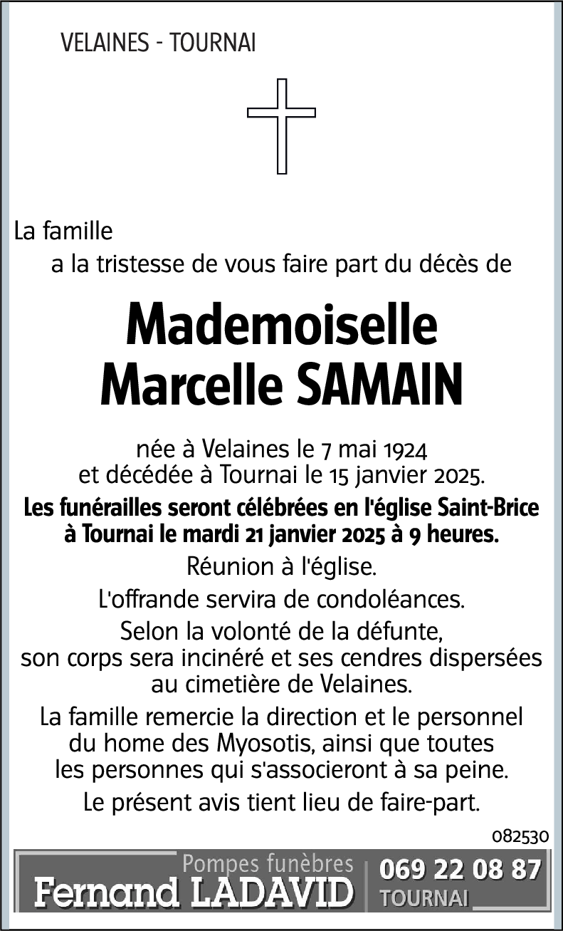 Marcelle SAMAIN