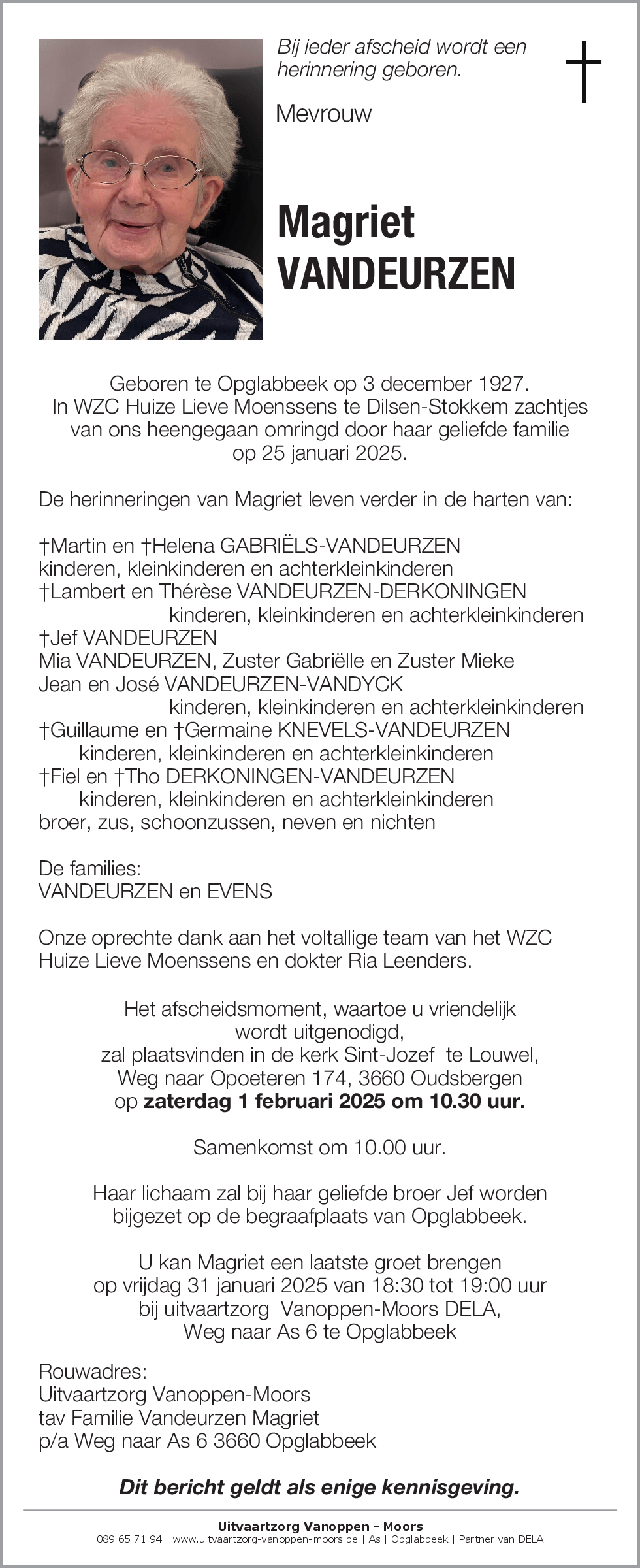 Margaretha Vandeurzen