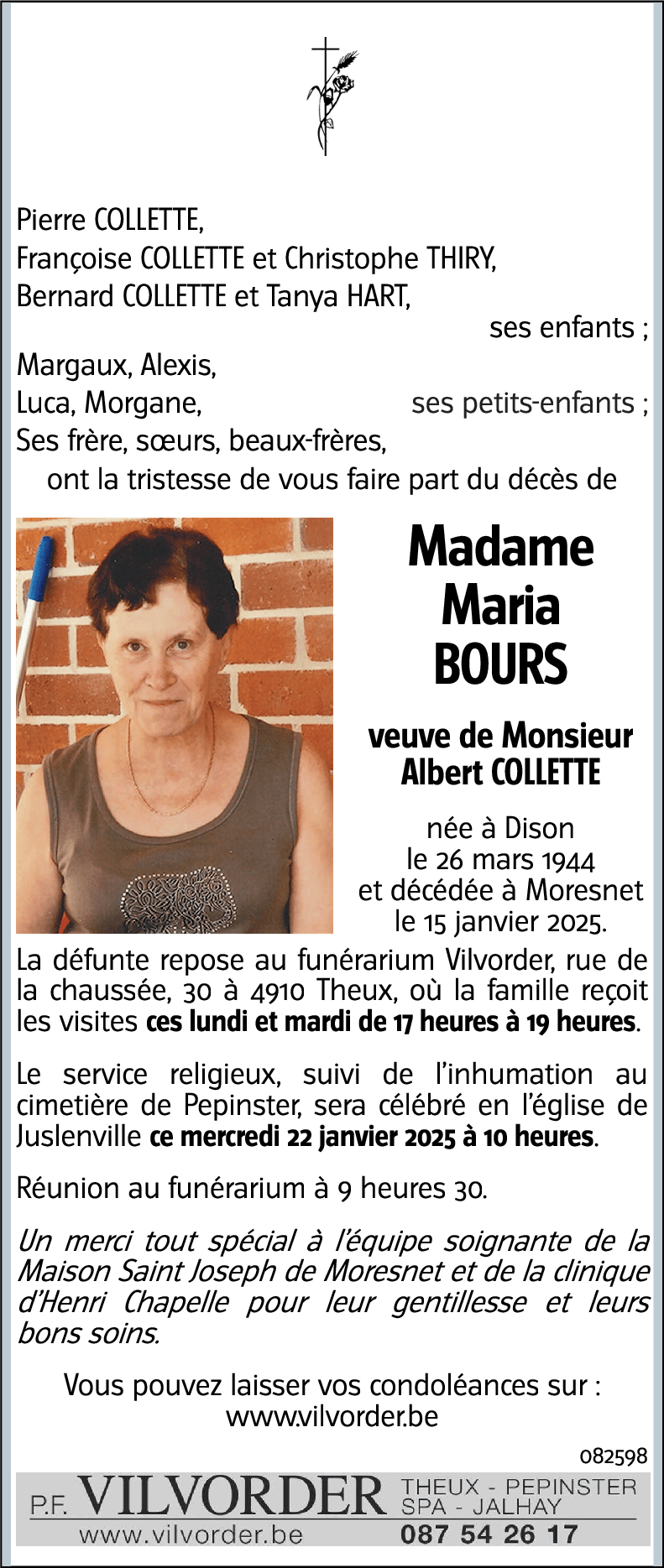 Maria BOURS