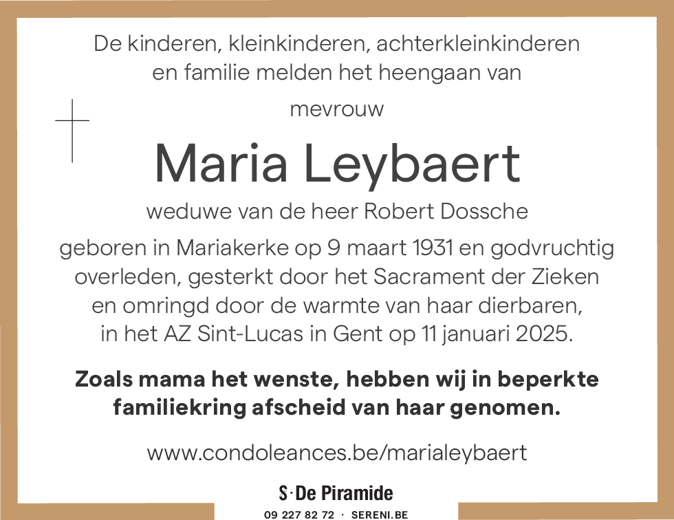 Maria Leybaert